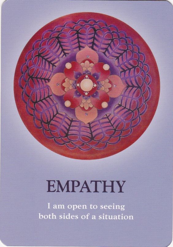 The Soul&#39;s Journey Lesson Cards Empathy 공감 해석 및 의미