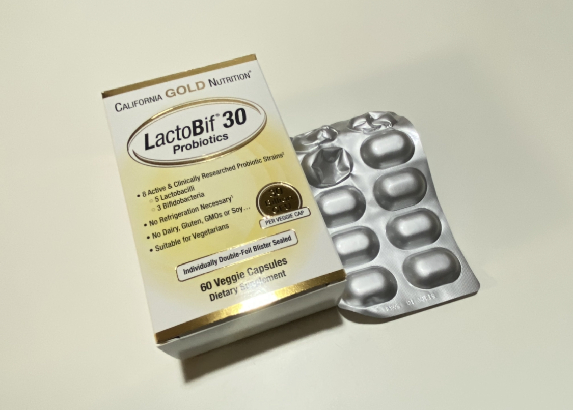 California Gold Nutrition LactoBif Probiotics&#44; 30 Billion CFU