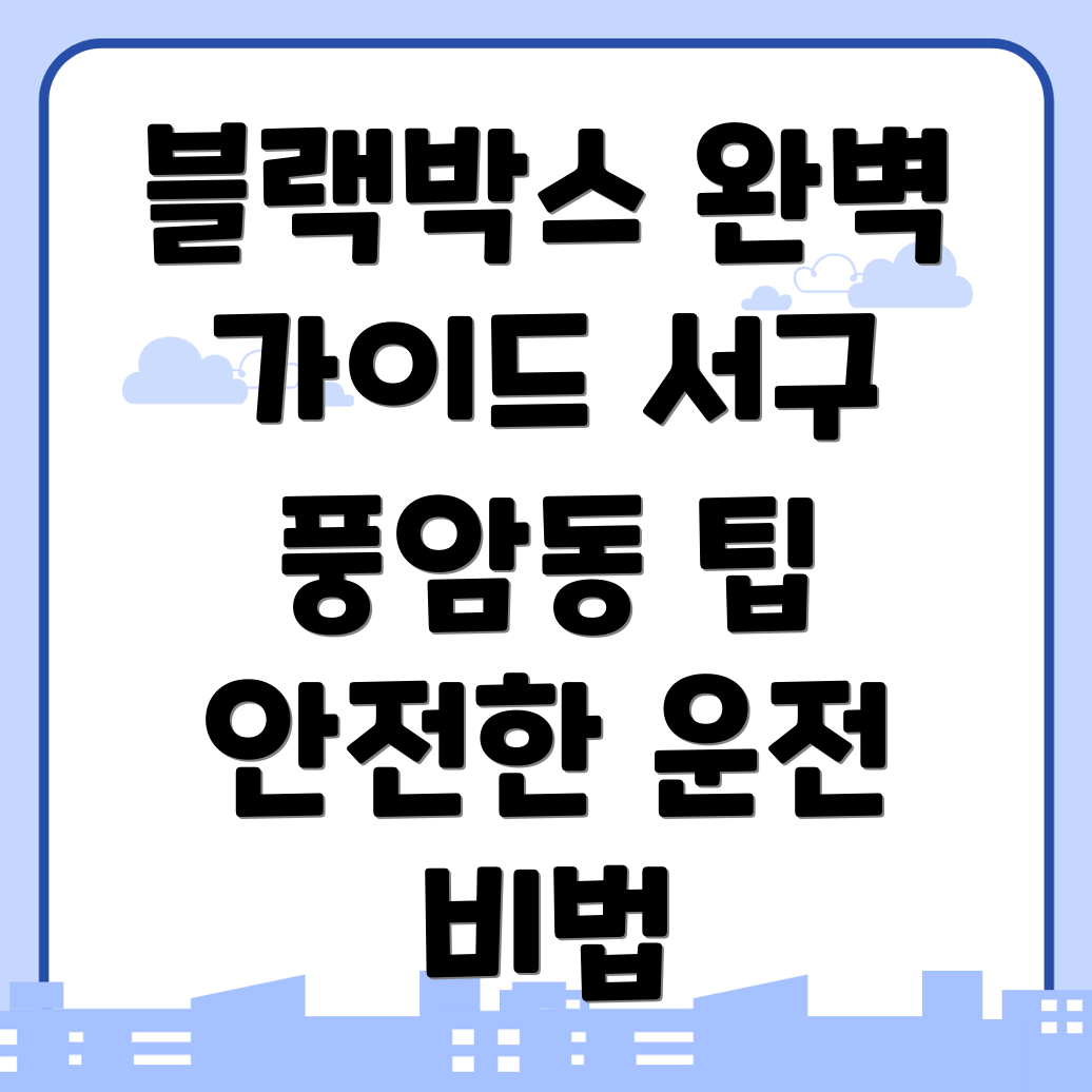 블랙박스 설치
