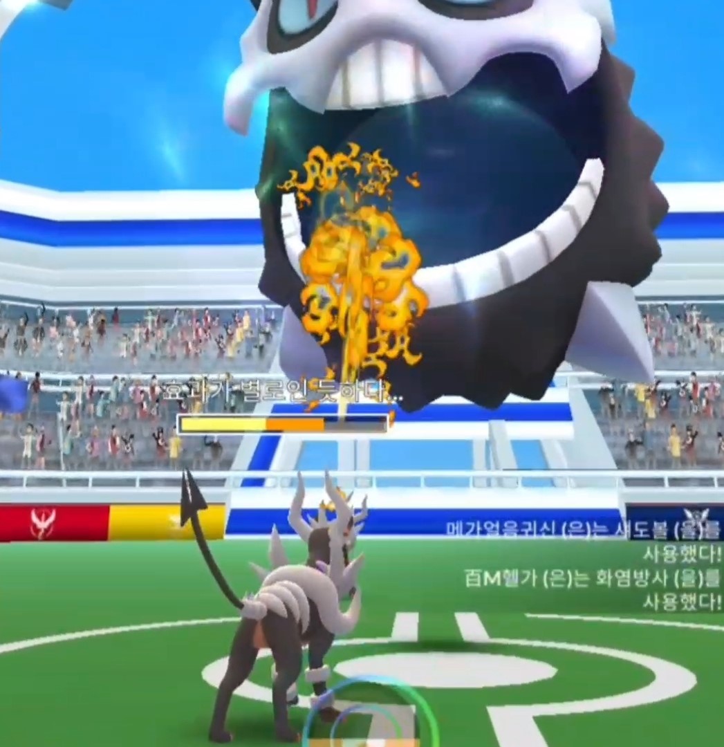메가얼음귀신 VS 메가헬가
