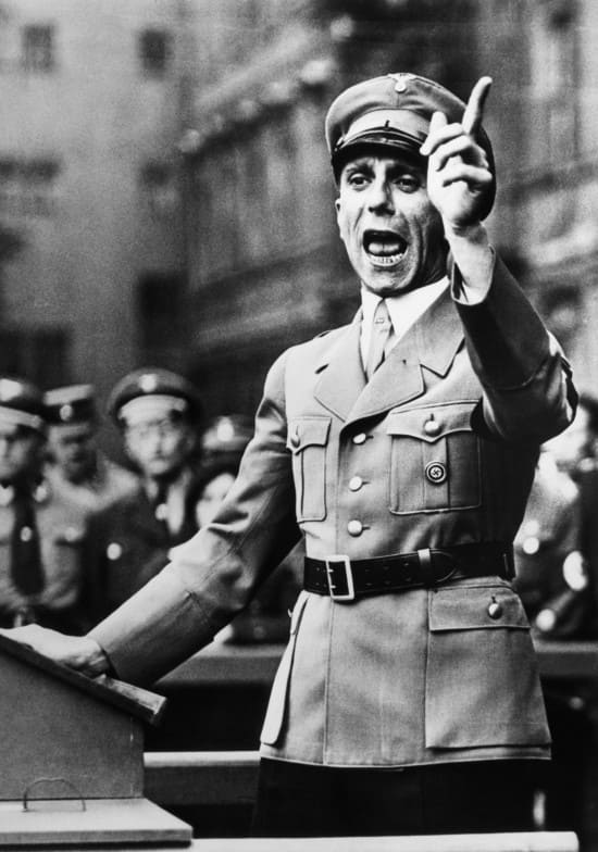  괴벨스(Goebbels)의 말이 회자되는 이유
