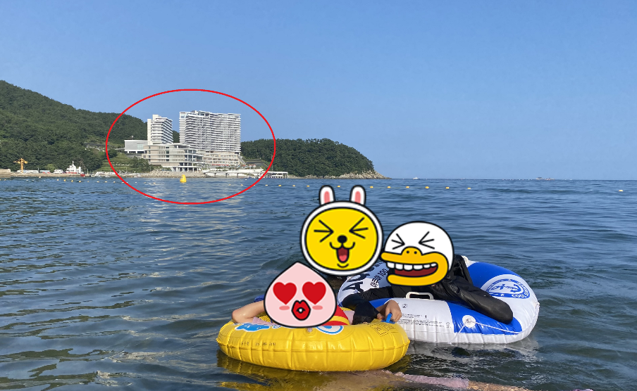 한화리조트 가까운 해변
거제 농소몽돌해수욕장