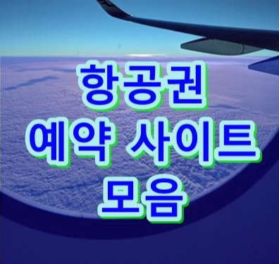  <항공권 예약 사이트 모음>