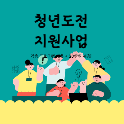  청년도전지원 사업