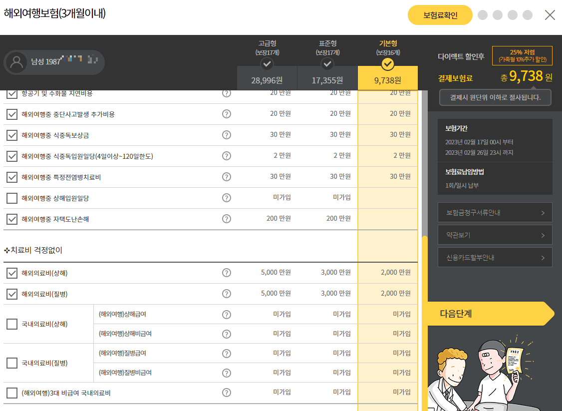 해외여행자보험