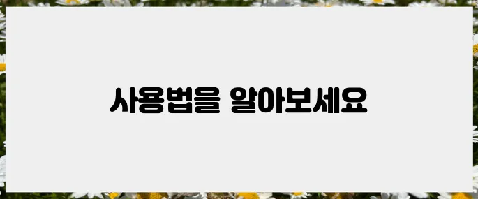 다이소 리들샷 사용법 완벽 가이드!