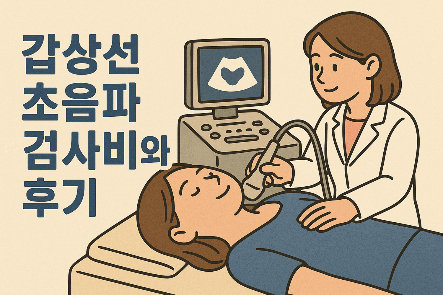 갑상선 초음파 검사비와 후기