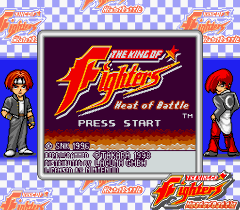  더 킹 오브 파이터즈 히트 오브 배틀 Europe (게임보이 - GB)