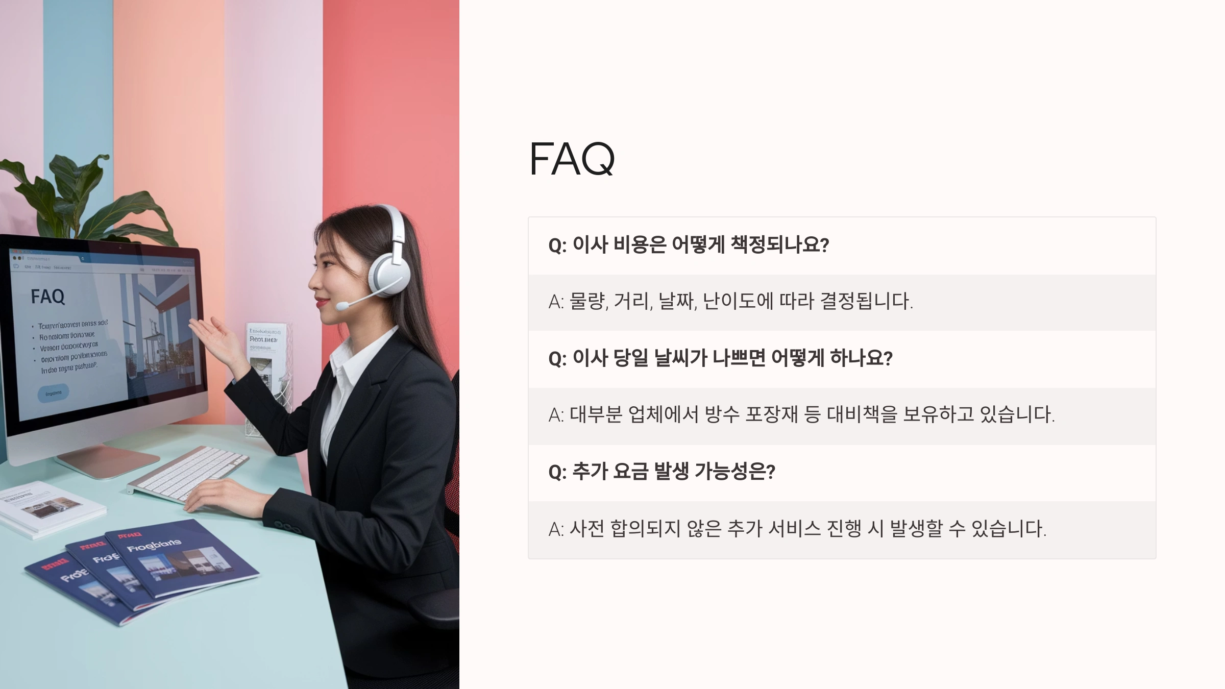 포장이사 견적은 언제 받는 게 좋을까요?