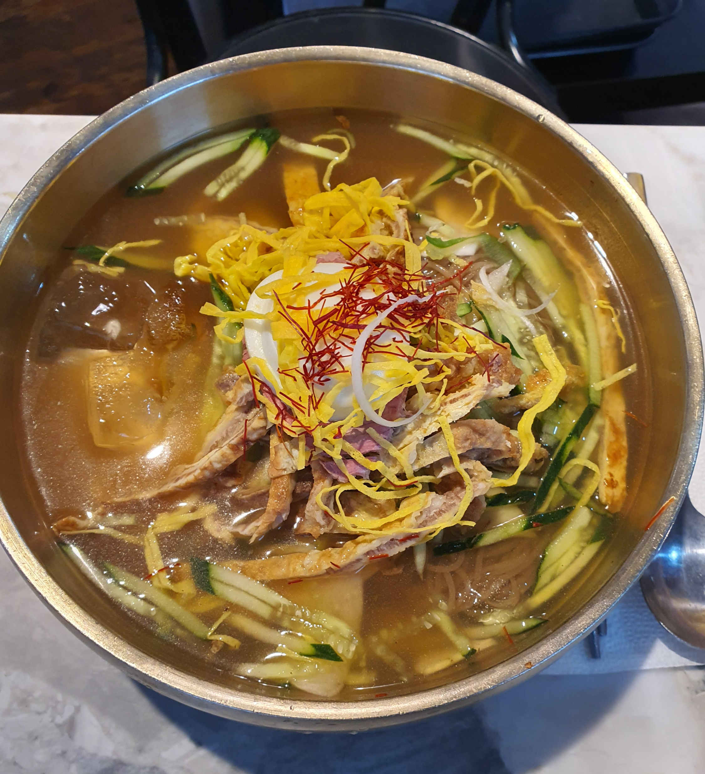 진주-물냉면