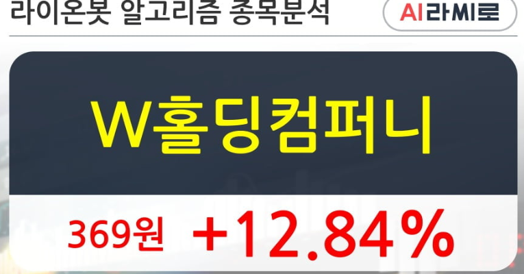  W홀딩컴퍼니 주가 전망, 에스맥 주가전망