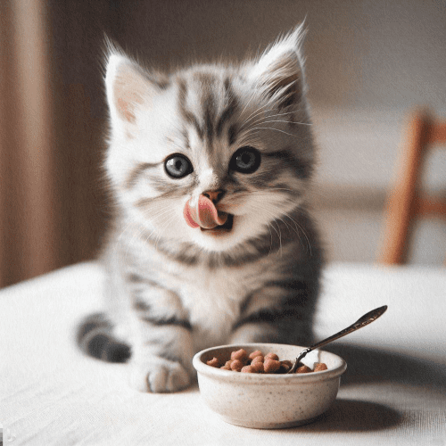 고양이에게 먹이를 주는 꿈