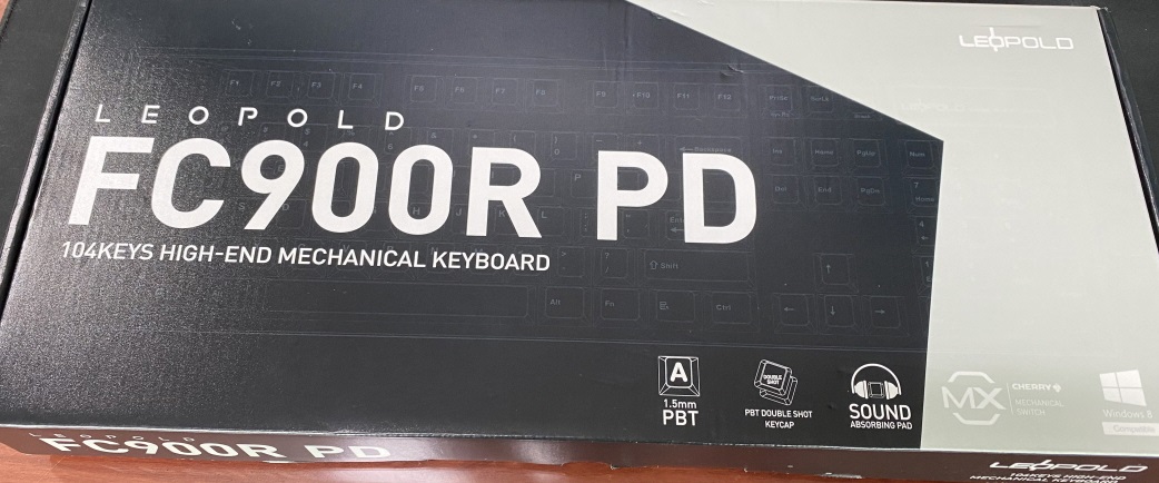  레오폴드 FC900R PD 그라파이트 블루 저소음적축 리뷰