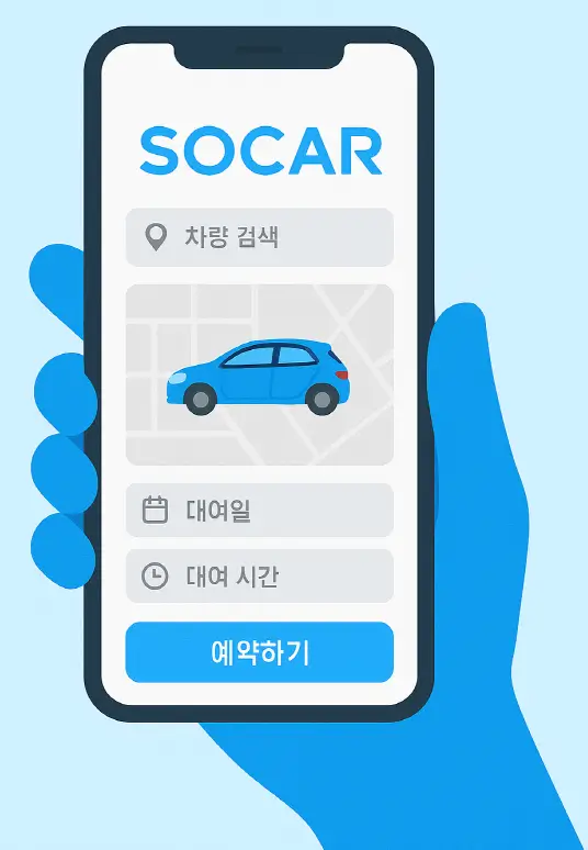 쏘카 이용료 및 이용방법