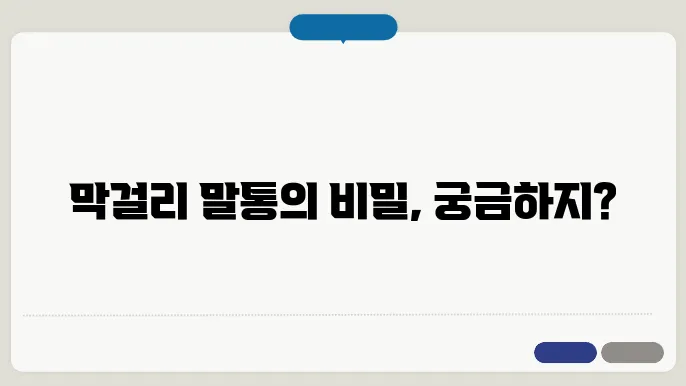 막걸리 말통