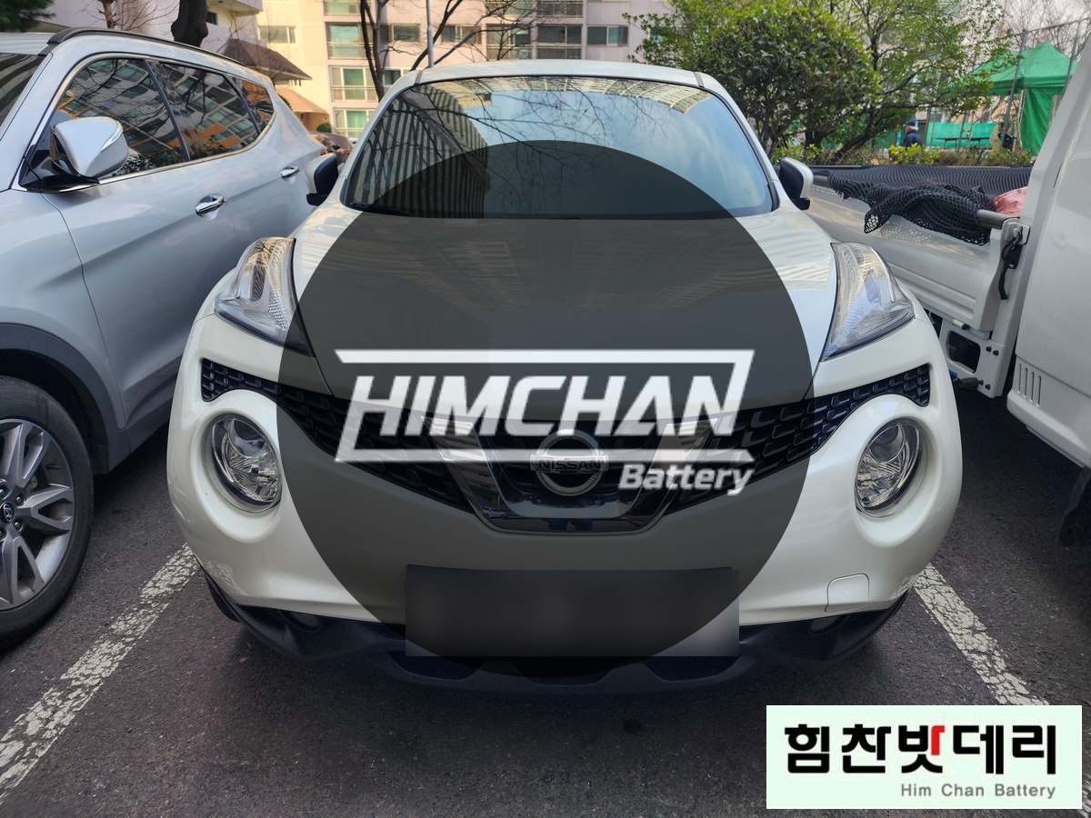  [힘찬밧데리 창원점] 창원밧데리 창원 상남동 닛산 쥬크 자동차 출장 배터리 전문점 힘찬배터리 배터리 바르타 80L 적용 창원 마산 진해 수입차 국산차 배터리 전문점