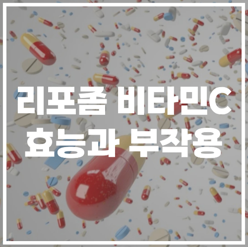  리포좀비타민C 효능과 부작용