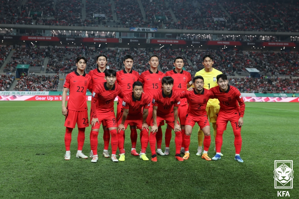 2026 FIFA 월드컵 2차 예선전 한국 대표팀 선발선수 명단 