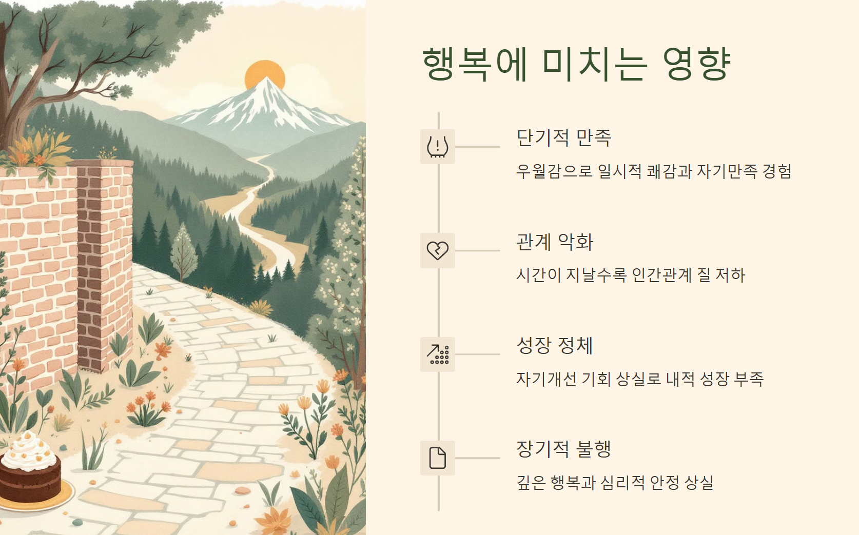 거만함을 갖게되면 행복해질까 불행해질까? 뇌과학적 분석