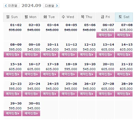 남해아난티cc 예약: 1박 2일 골프 패키지 가격 (ft.날씨) (9월 6일 기준)