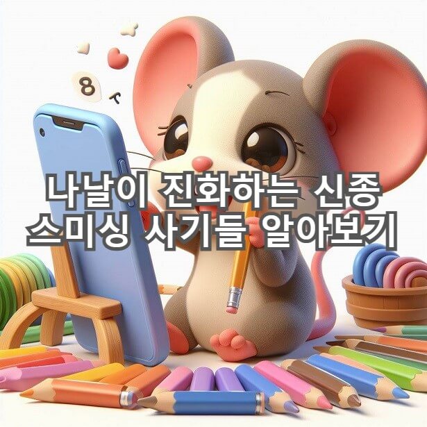  스미싱  어드바이저와 관세징수 등 신종사기 알아보기