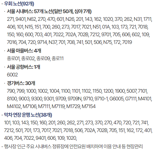 행사장-주변-막지막-버스-번호