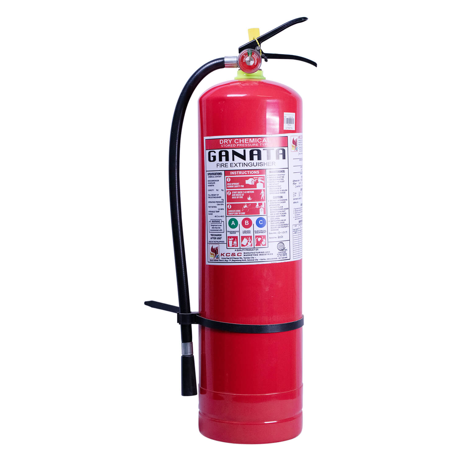 소화기(Fire Extinguisher) 선정 방법