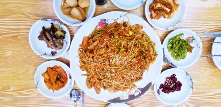 부산 해운대 맛집 살아있는 활아구 전문 아구찜 아귀 수육 맛집