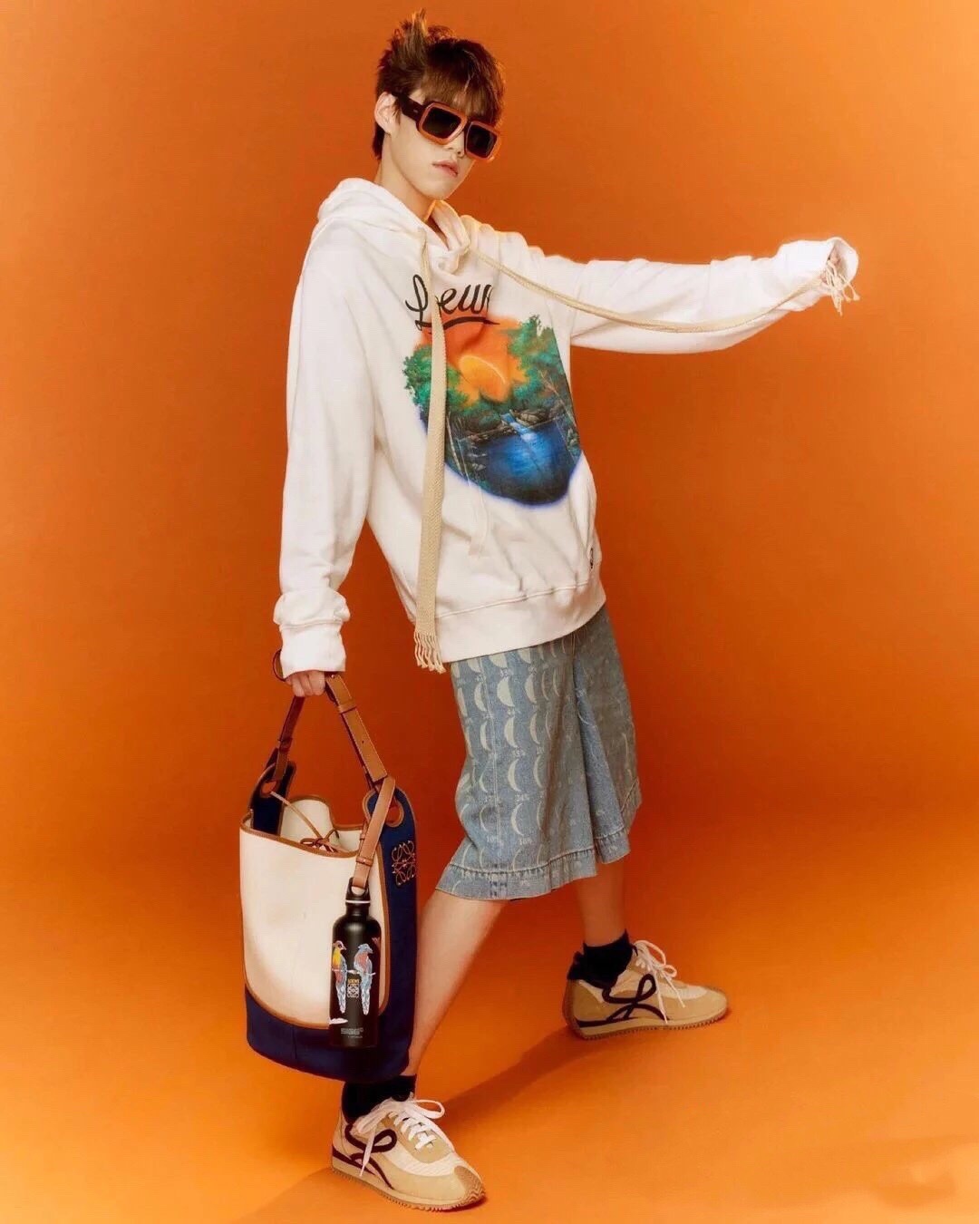  [LOEWE] 로에베 폴라 이비자 스웨트 셔츠 후드 티셔츠 H616Y25X05 (2 COLOR)