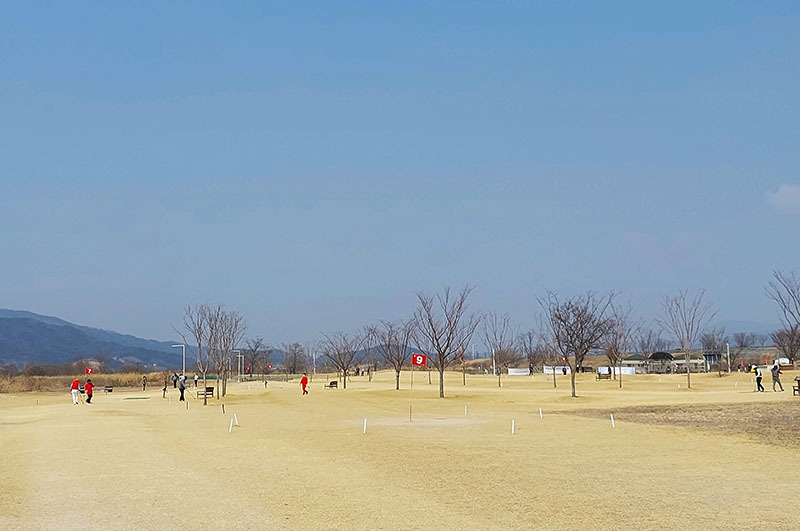 구미 해평파크골프장. 구미시 해평면 낙산리 1095-34