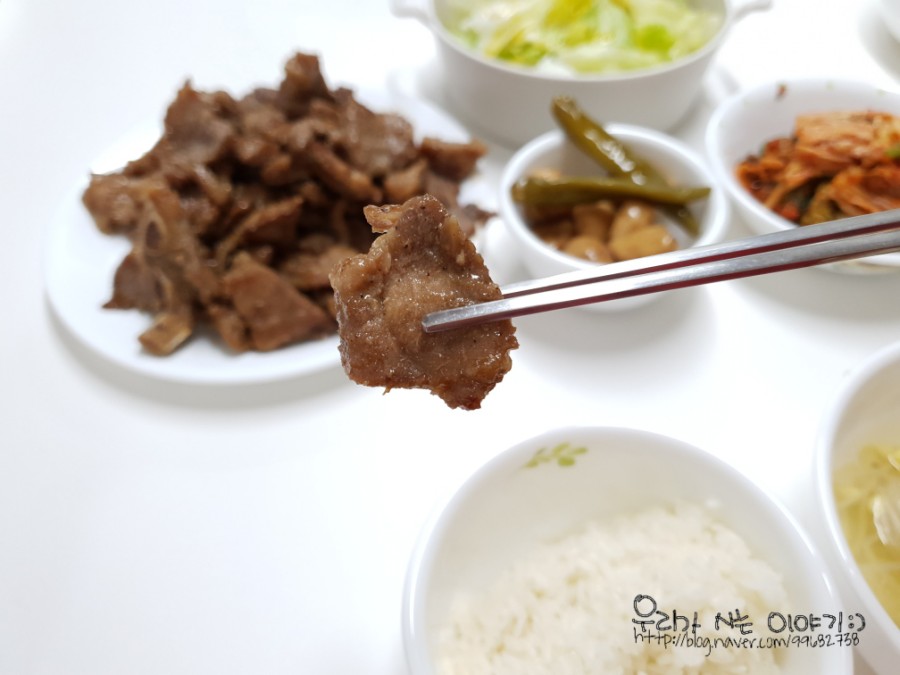 주성 고기 양념 돼지갈비 오늘의 저녁 반찬 23