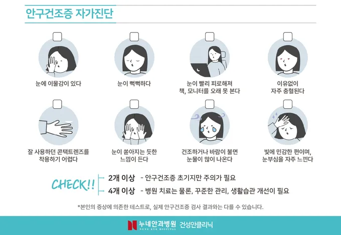 안구 건조증 증상