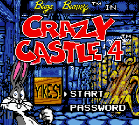  (GBC / USA) Bugs Bunny Crazy Castle 4 - 게임보이 컬러 북미판 게임 롬파일 다운로드