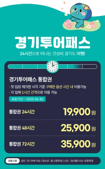 경기투어패스 사용법과 가맹점 총정리 &amp;#124; 2025년 최신판 경기도 여행 가이드