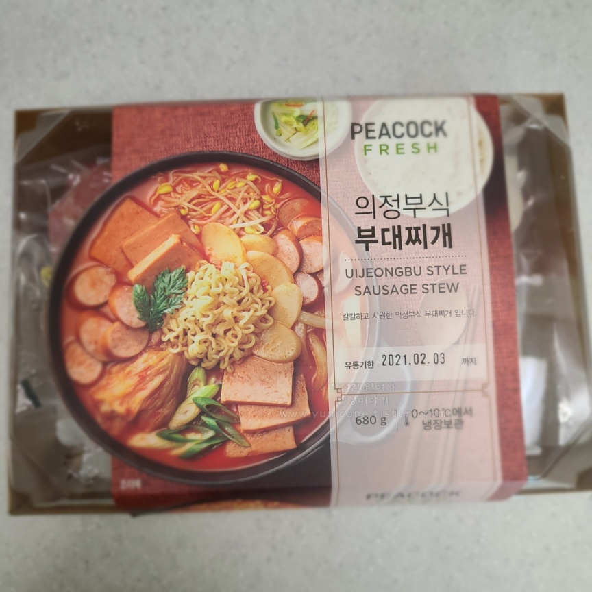  피코크 의정부식 부대찌개 찐 리뷰  / 다른 부대찌개와 비교