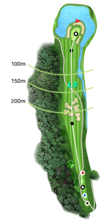 레이크 코스 5 Hole