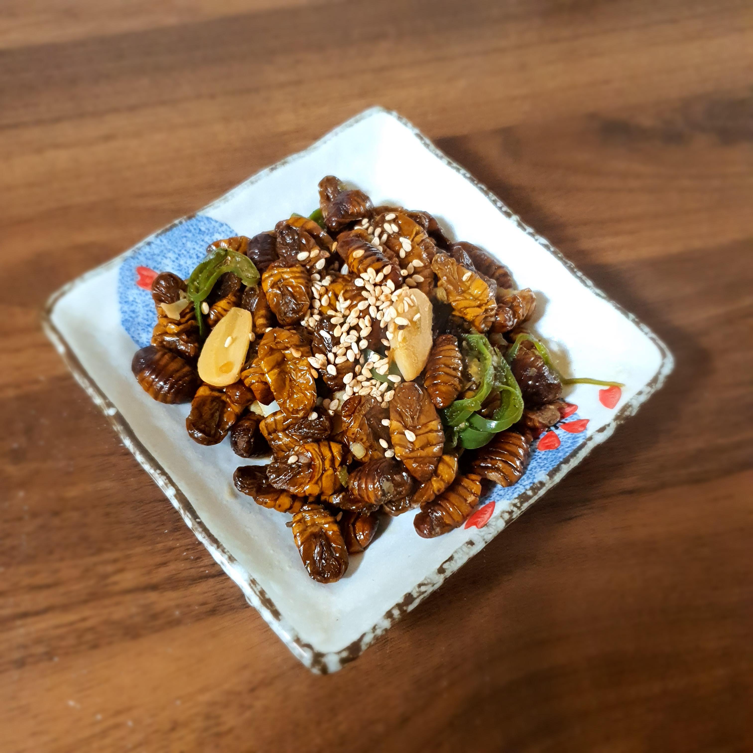 번데기 요리법 / 번데기 맛있게 먹는법 / 번데기 효능