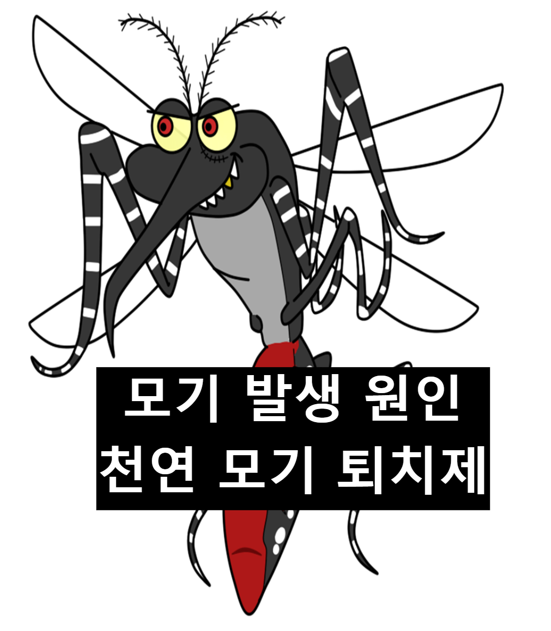  모기는 왜 나타나서 나를 괴롭히는걸까?