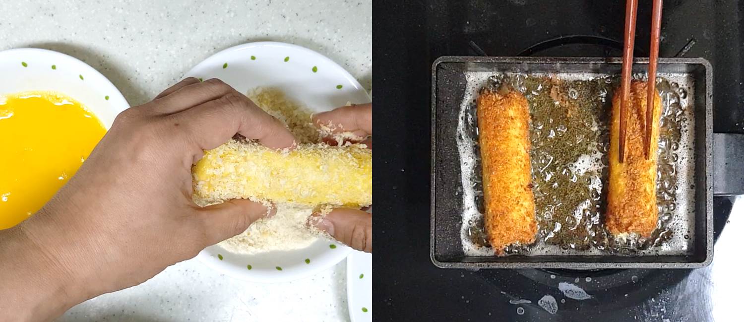 食パンチーズスティック チーズロールレシピ 食パンチーズスティック チーズロールレシピ