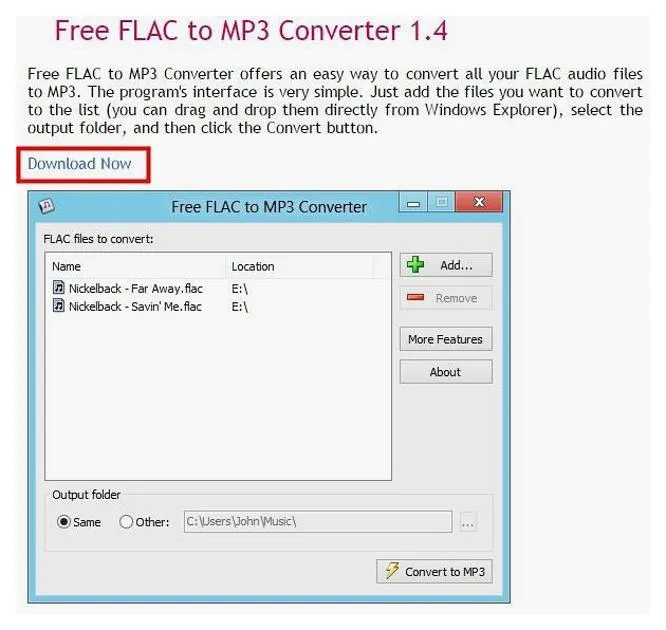 flac mp3 변환