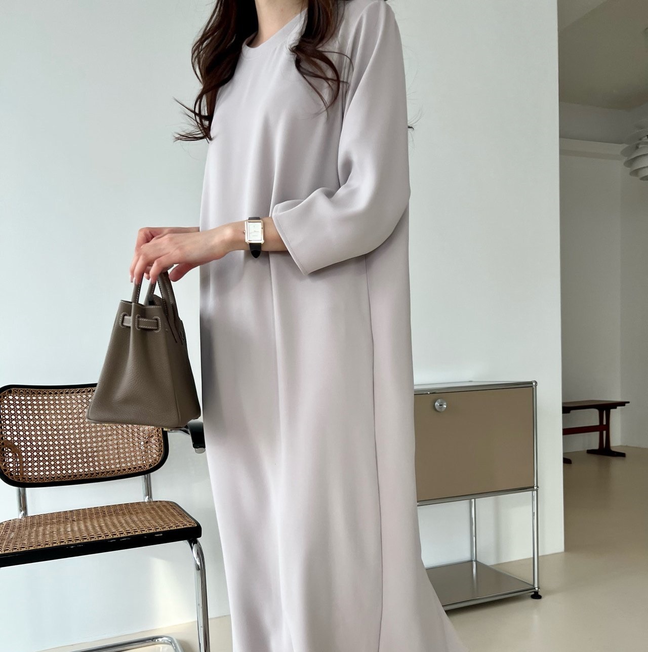 카인드 차르르 폴리 h라인 에르 원피스