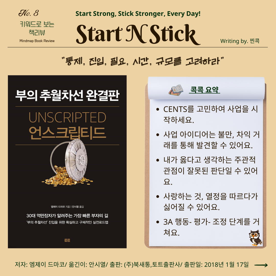  부의 추월차선 완결판 언스크립티드 -저자: 엠제이 드마코-