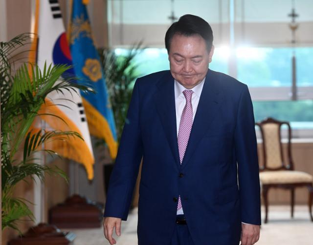  대통령실 "尹 20%대 지지율은 야당의 악의적 공격 영향"