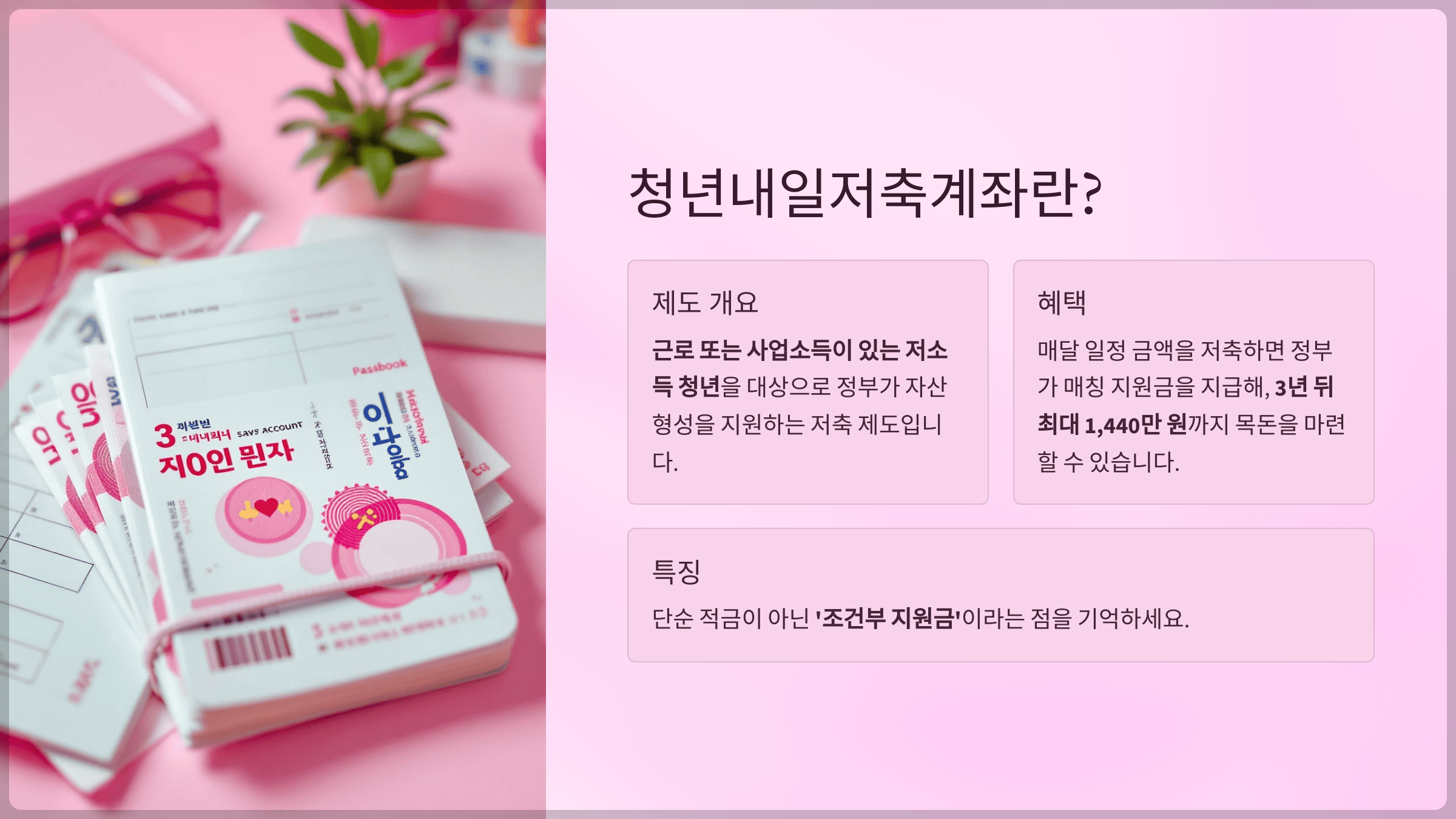 청년내일저축계좌란?