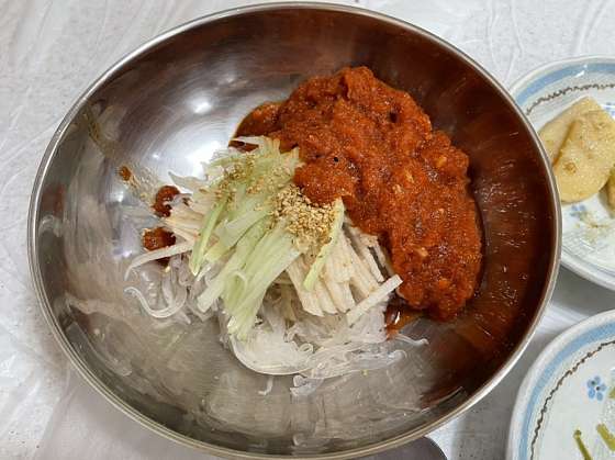  생방송투데이 칼맛 오징어물회 맛집 고수뎐 삼척 임원항 오징어 물회 맛집 어디 위치 정보