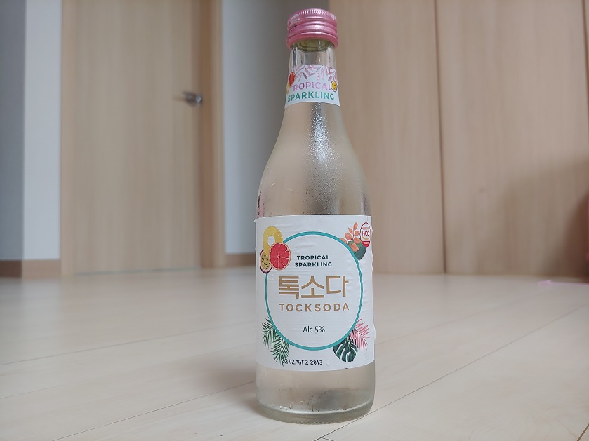 무학 '트로피칼 스파클링 톡소다' 달콤한 스파클링 저도주
