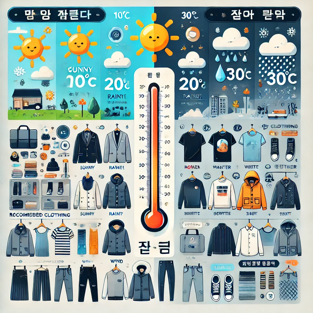날씨별 옷차림 &amp;#44; 기온별 옷차림 3