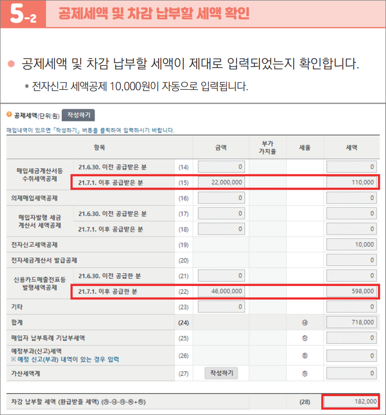 부가가치세 신고방법