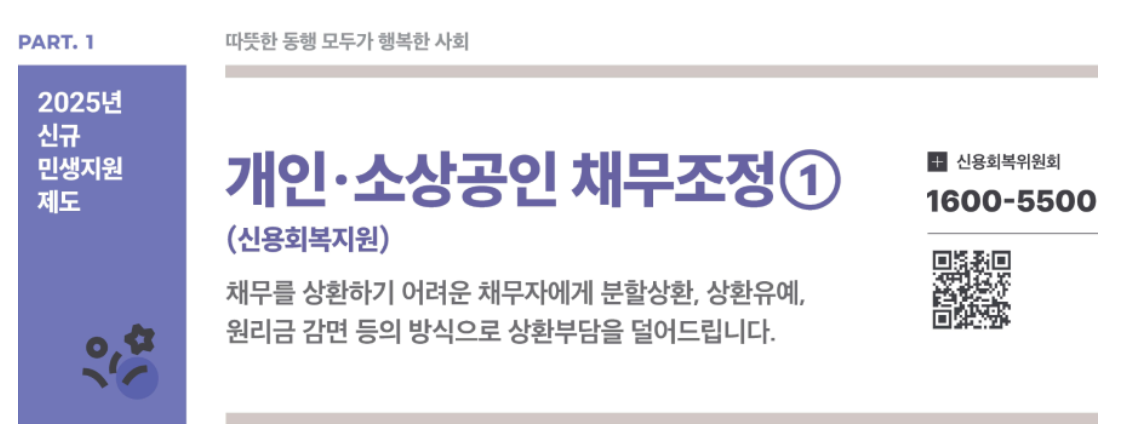 채무조정 qr