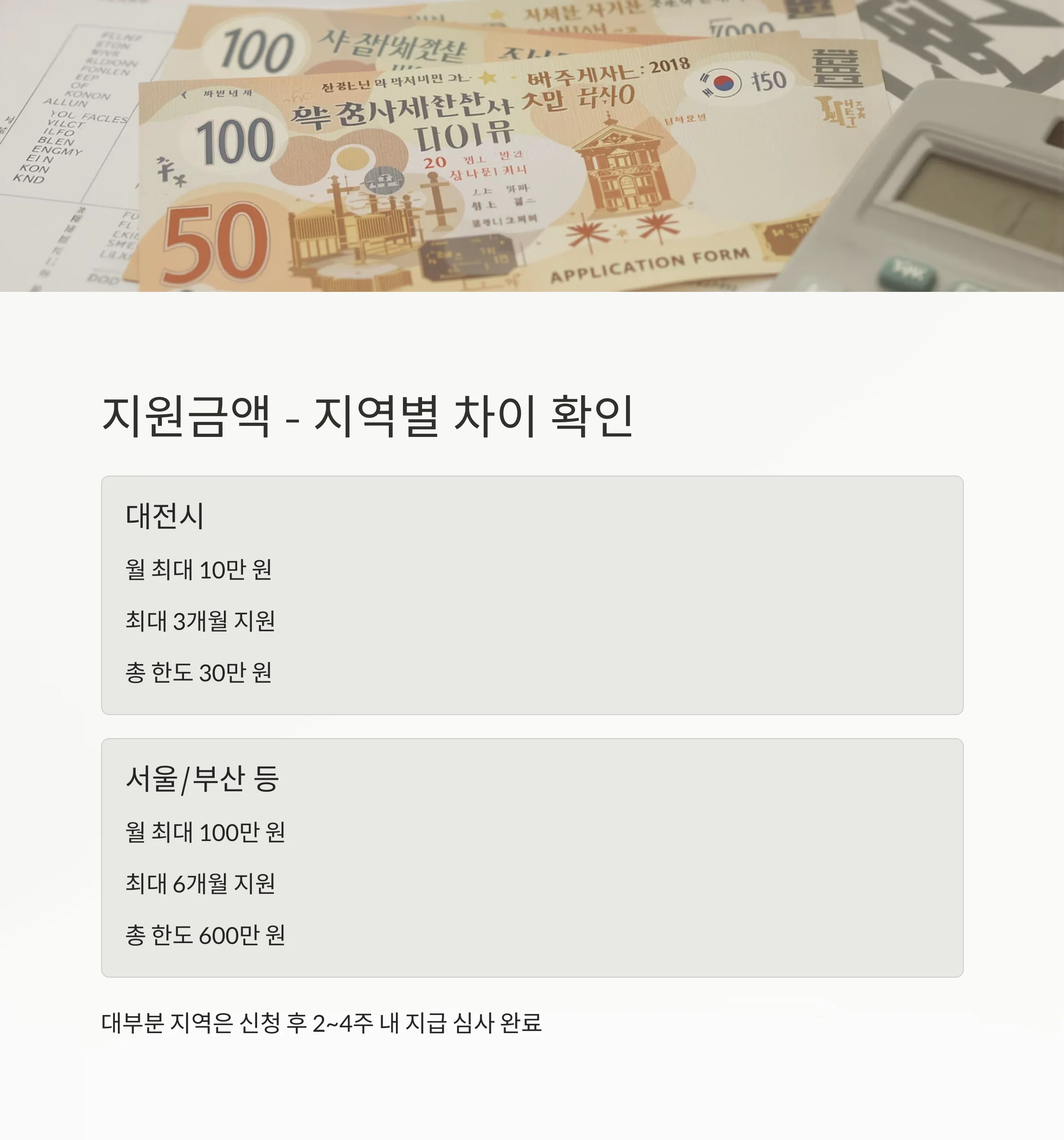 소상공인 임대료 지원 신청기간 및 필수 서류